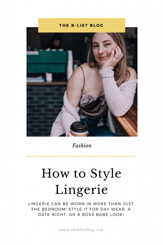 How to style lingerie