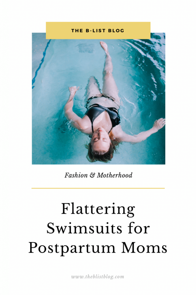 Flattering swimsuits for postpartum moms
