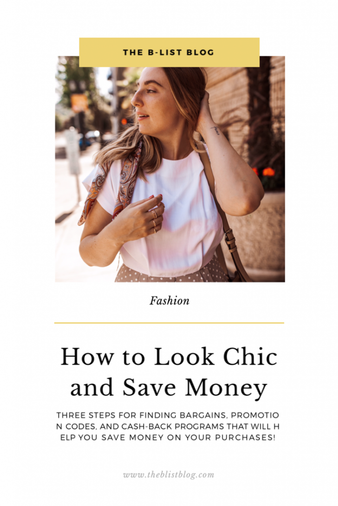 Look chic for less