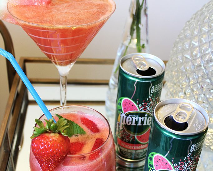 4th of july inspired cocktails perrier