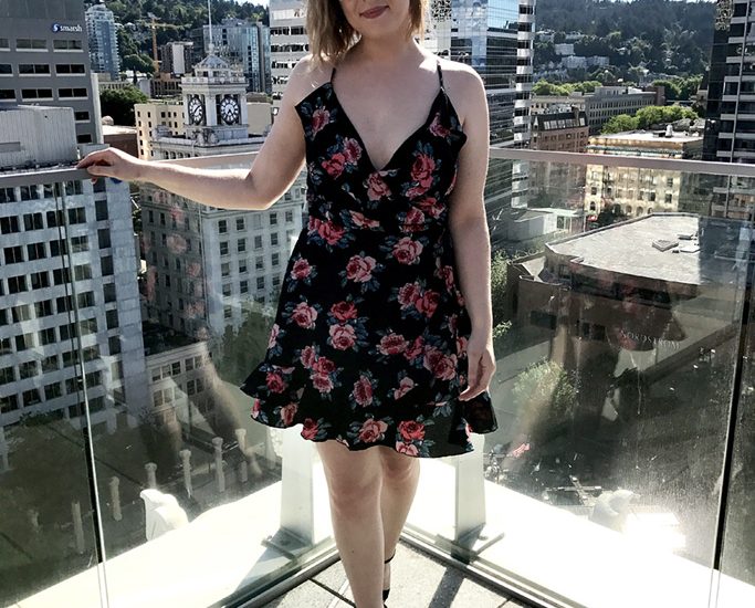 flirty summer dress