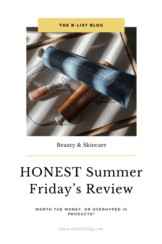 honest summery friday's review